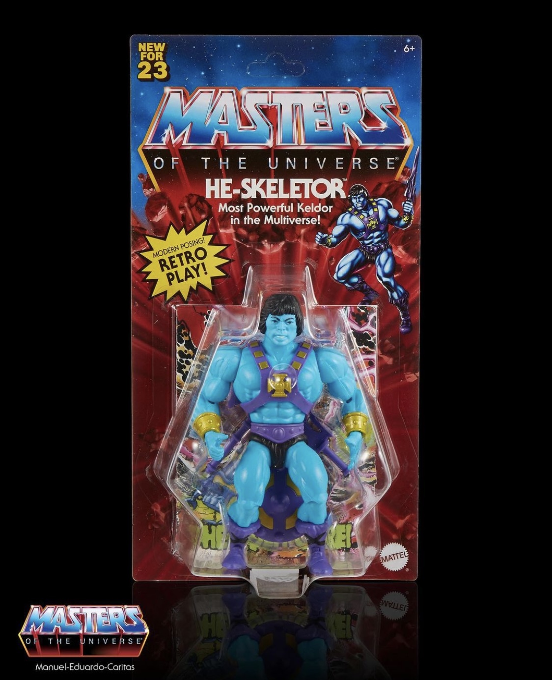 Masters of the Universe Origins He-Skeletor Figure - He-Man World