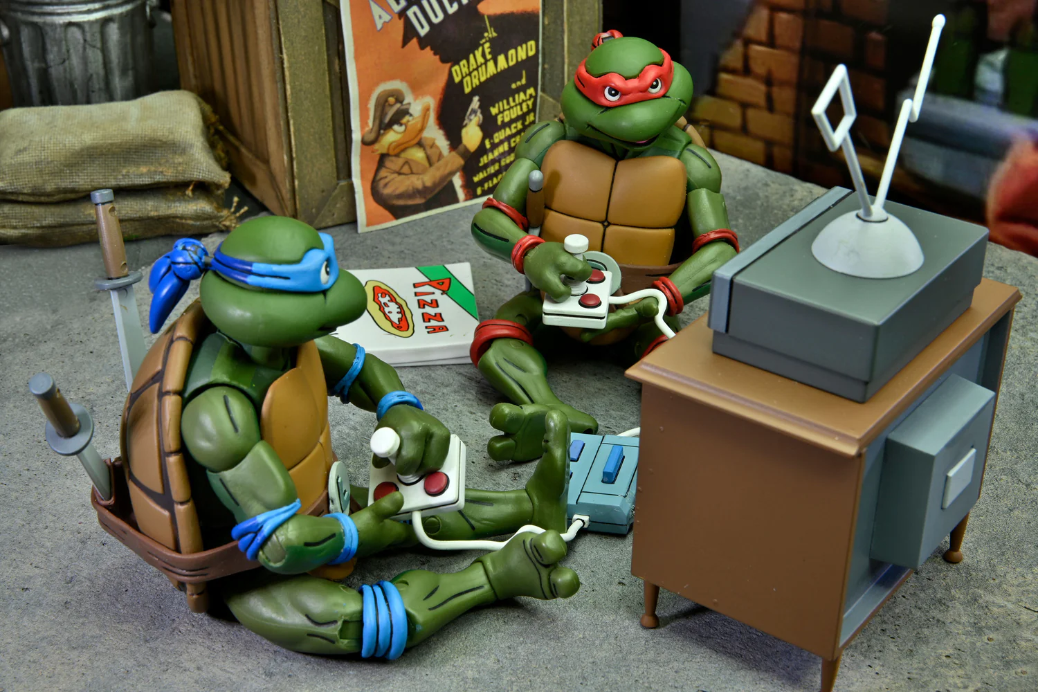 Teenage Mutant Ninja Turtles (Cartoon) 7” Scale Accessory Set Pre