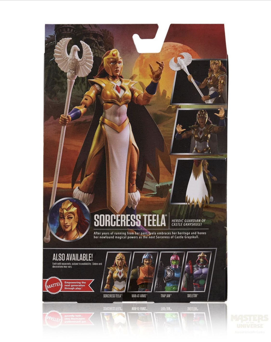 Packaging Revealed for MOTU Masterverse Revolution Sorceress Teela - Geek.  Dad. Life.