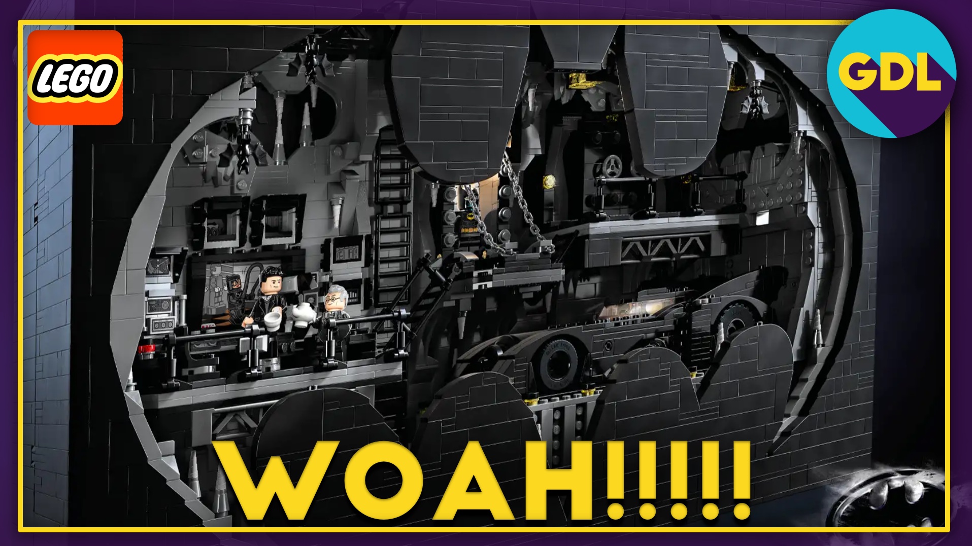 LEGO BATMAN RETURNS Batcave – Shadow Box
