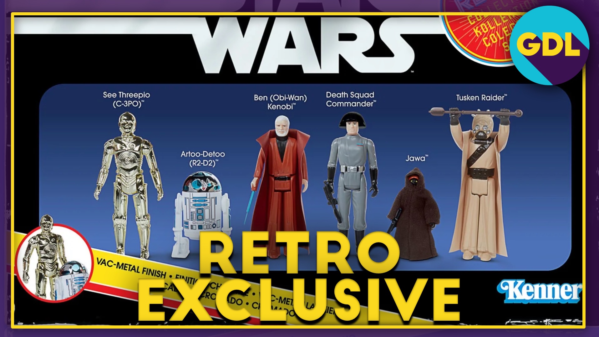 Star Wars Retro Collection Star Wars: A New Hope Collectible Figures  Multipack