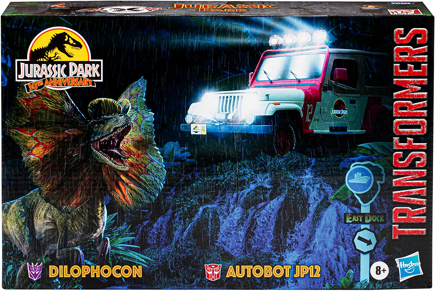 New Transformers x Jurassic Park Mash Up Toys Coming this Fall! Geek