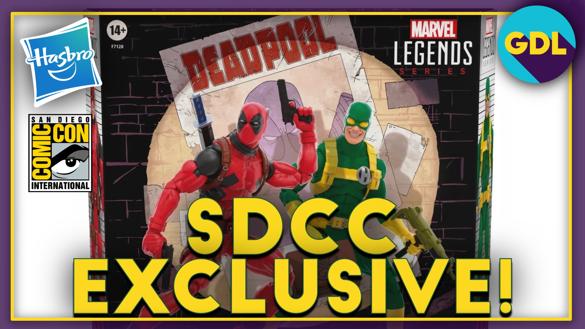 SDCC 2023: Marvel Legends Deadpool and Bob, Agent of Hydra 2-Pack ...