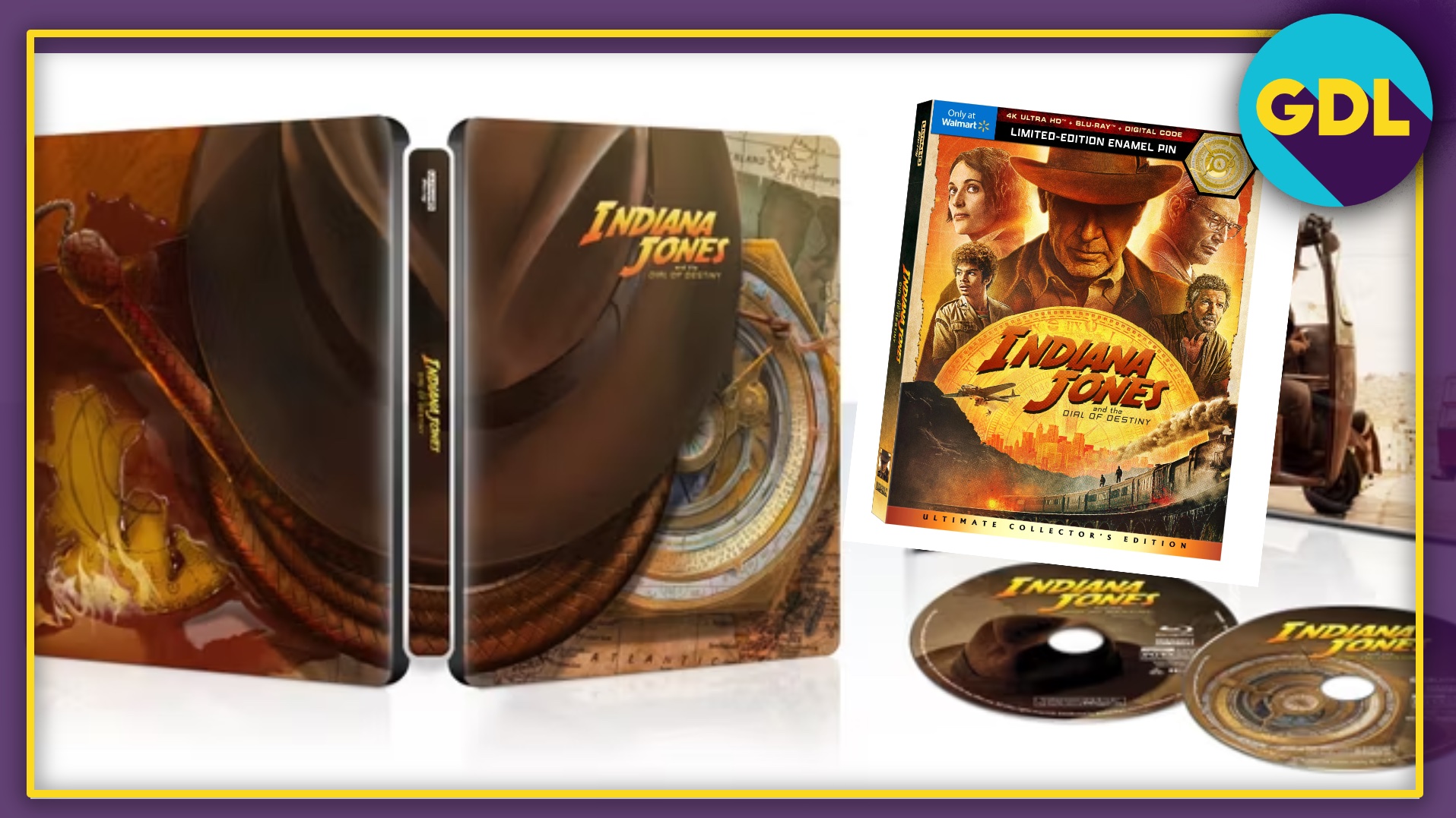 Indiana Jones and the Dial of Destiny [Includes Digital Copy] [4K Ultra HD  Blu-ray/Blu-ray] [2023] - Best Buy